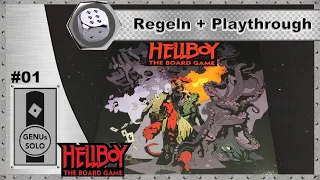 Hellboy The Board Game - S01E01 - Playthrough - Setup/Regeln - deutsch