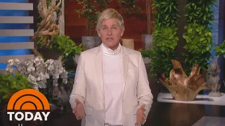 Ellen DeGeneres Says Her Show Is ‘Starting New Chapter’ After Workplace Scandal | TODAY