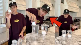 How did this egg float?! - #Shorts