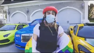 6ix9ine Shows His Mansion and $2M Car Collection