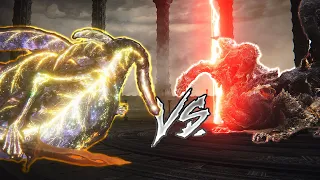 Elden Beast VS Dragonlord Placidusax (ELDEN RING Boss VS Boss)