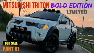 MITSUBISHI TRITON BOLD EDITION LIMITED | OFFWHITE MONSTER | REVIEW 4X4 PICKUP MURAH