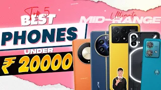 Top 5 Best Smartphone Under 20000 in INDIA 2024 | Best Mid-Range Phone Under 20000 in February 2024