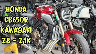 môtô 4 máy Honda CB650r kawasaki z8 - Z1000 chi tiết bạn nên chọn ? | Mỹ motor