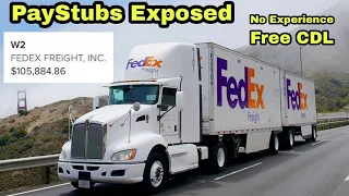 FedEx Freight Truck Drivers Make $100,000 A Year Full Breakdown | TheAsianMaiShow