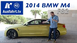 2014 BMW M4 Coupé (F82) - Fahrbericht der Probefahrt / Review / Test (German)