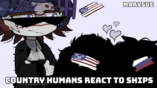 Countryhumans React to Ships |Countryhumans|