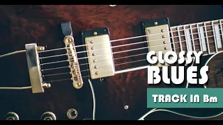 Glossy Minor Blues Groove Guitar Backing Track in Bm (12 Bar)