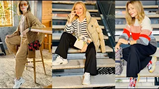 💖МОДНЫЕ STREET STYLE ОБРАЗЫ ДЛЯ ЖЕНЩИН 50+💖 СОВРЕМЕННЫЕ И ОМОЛАЖИВАЮЩИЕ АУТФИТЫ НА ВЕСНУ