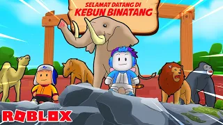 BABY DEL DAN MOCIL LIBURAN KE KEBUN BINATANG TERBARU DI ROBLOX 2023!!!