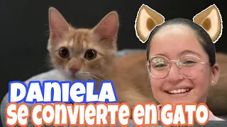 DANIELA SE CONVIERTE EN GATO POR ACCIDENTE