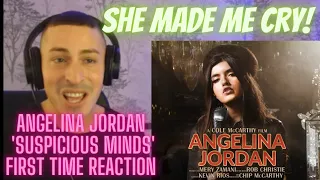 Angelina Jordan "Suspicious Minds" First Time Reaction WOW