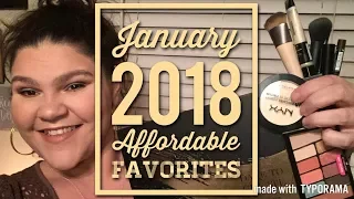 JANUARY 2018 AFFORDABLE MAKEUP FAVORITES || ASHLEY DEVINO