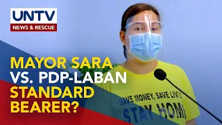 Mayor Sara Duterte, PDP-Laban standard bearer duel, unlikely