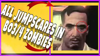 ALL JUMPSCARES IN CALL OF DUTY ZOMBIES [ BO3/BO4 ]