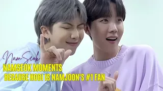 namseok moments because hobi is namjoon's #1 fan