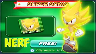 Sonic Forces - SUPER SONIC with NERF - New Free Cards All 70 Characters Unlocked Android Gameplay