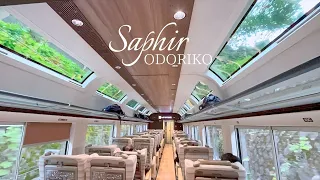 Ride Japan's World-Class Luxury Train |  Saphir Odoriko from Tokyo to Ito!