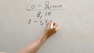 Co -Prime Numbers क्या होते हैं||What is Co-Prime Numbers