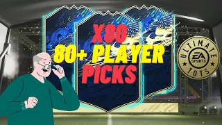 X80 80+ PLAYER PICKS ULTIMATE TOTS / BATALIA BATRANILOR!!! :D