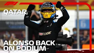 Fernando Alonso Back On The F1 Podium! | 2021 Qatar Grand Prix