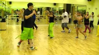 Cachondea - Fruko y Sus Tesos - Salsa Fitness Class w/ Bradley - Crazy Sock TV