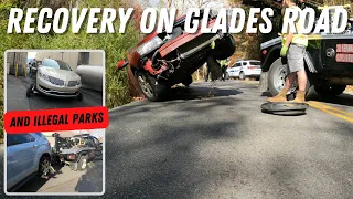 Illegal Parks And A Recovery On Glades Road