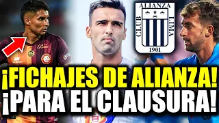 ¡LO ULTIMO! ESTOS SON LOS FICHAJES DE #ALIANZALIMA PARA EL CLAUSURA 2024! DELANTERO Y ARQUERO