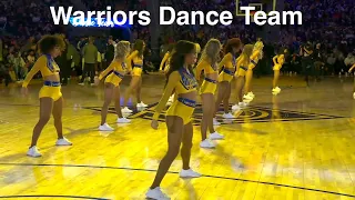 Warriors Dance Team (Golden State Warriors Dancers) - NBA Dancers - 11/24/2021  dance performance