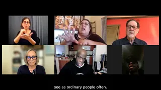 Sports and Mental Health:  Expanding the Disability Lens Recorded Zoom Panel (ASL + Open Captions)