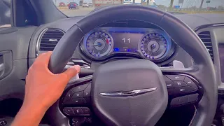 CUTTING UP CHRYSLER 300S 5.7 HEMI POV *TEST DRIVE*