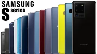 Samsung galaxy S 2010 to 2020