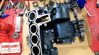 Honda hornet cb250f1 engine rebuild part 01