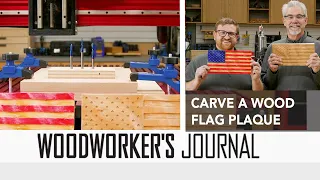 Make an American Flag Carving | CNC Project