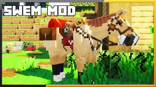 ✔LANÇOU SWEM - O MOD MAIS REALISTA DE CAVALOS! - TUTORIAL MINECRAFT MOD