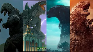 Эволюция Годзиллы в мультфильмах и кино/Evolution  of Godzilla in Movies and Cartoons(1954-2021)