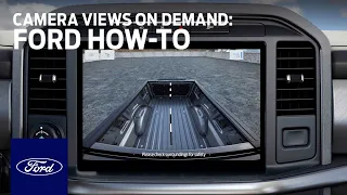 Ford F-150: Camera Views on Demand | Ford How-To | Ford