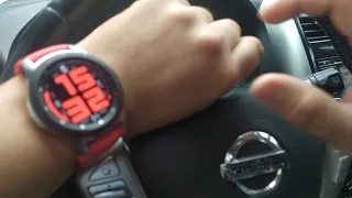 Nissan note 2014 configurar hora en el display del tablero