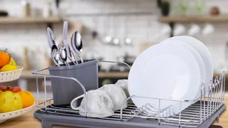 Top  kitchen dish drying rack