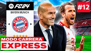 ZIDANE ARRIVES IN GERMANY!! | FC 24 Express Career Mode: Bayern Munich #12
