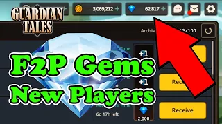 How To Get F2P Gems Guide | Guardian Tales