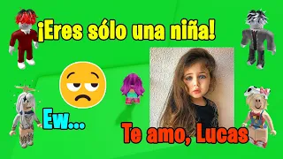 HISTORIAS DE ROBLOX | Mi novio me traicionó para salir con una niña de 10 años en línea 🍄