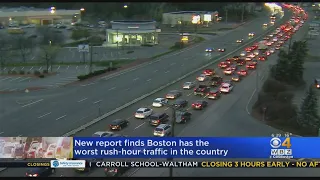 New Report Finds Boston Has Worst Rush-Hour Traffic In The Country