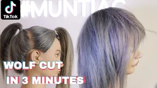 HOW TO CUT WOLF CUT / SHAG / YUNABIS HAIRCUT