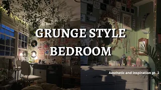 Room Transformation to Grunge Aesthetic pt. 2 - Fairy Grunge, Punk Grunge