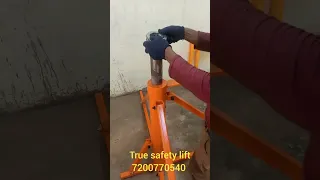 how to install mini crane