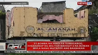 51 bomba na hindi pa sumasabog, hinahanap ng militar