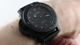 Panerai Luminor Submersible 1950 Left-Handed 3-Days Limited Edition PAM 607 Luxury Watch Review