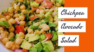 how to make salad - Weight loss chickpea avocado | chickpea avocado salad | healthy salad recipes