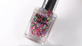 ONCE UPON A TIME | Cirque Colors Do Good Rainbow Confetti Glitter Nail Polish Topper